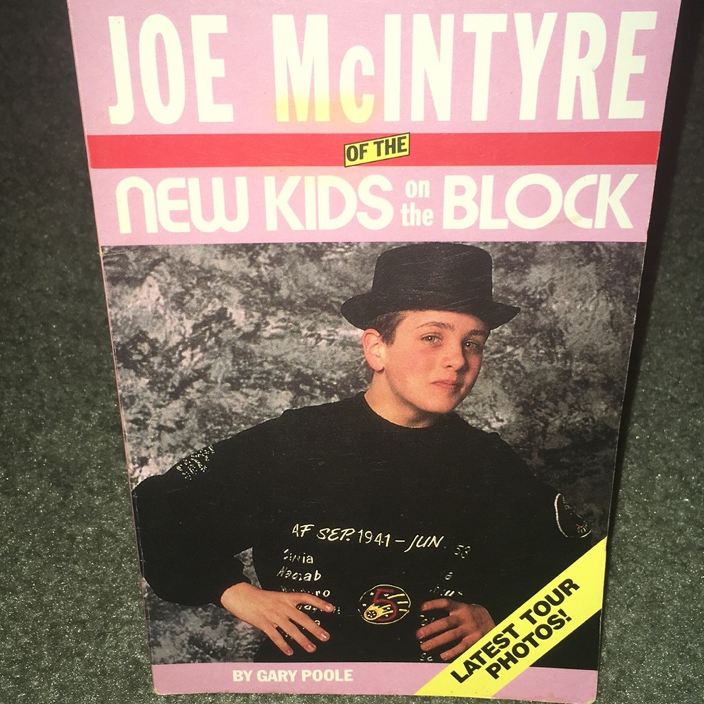 Paperback book-NKOTB Joe McIntyre